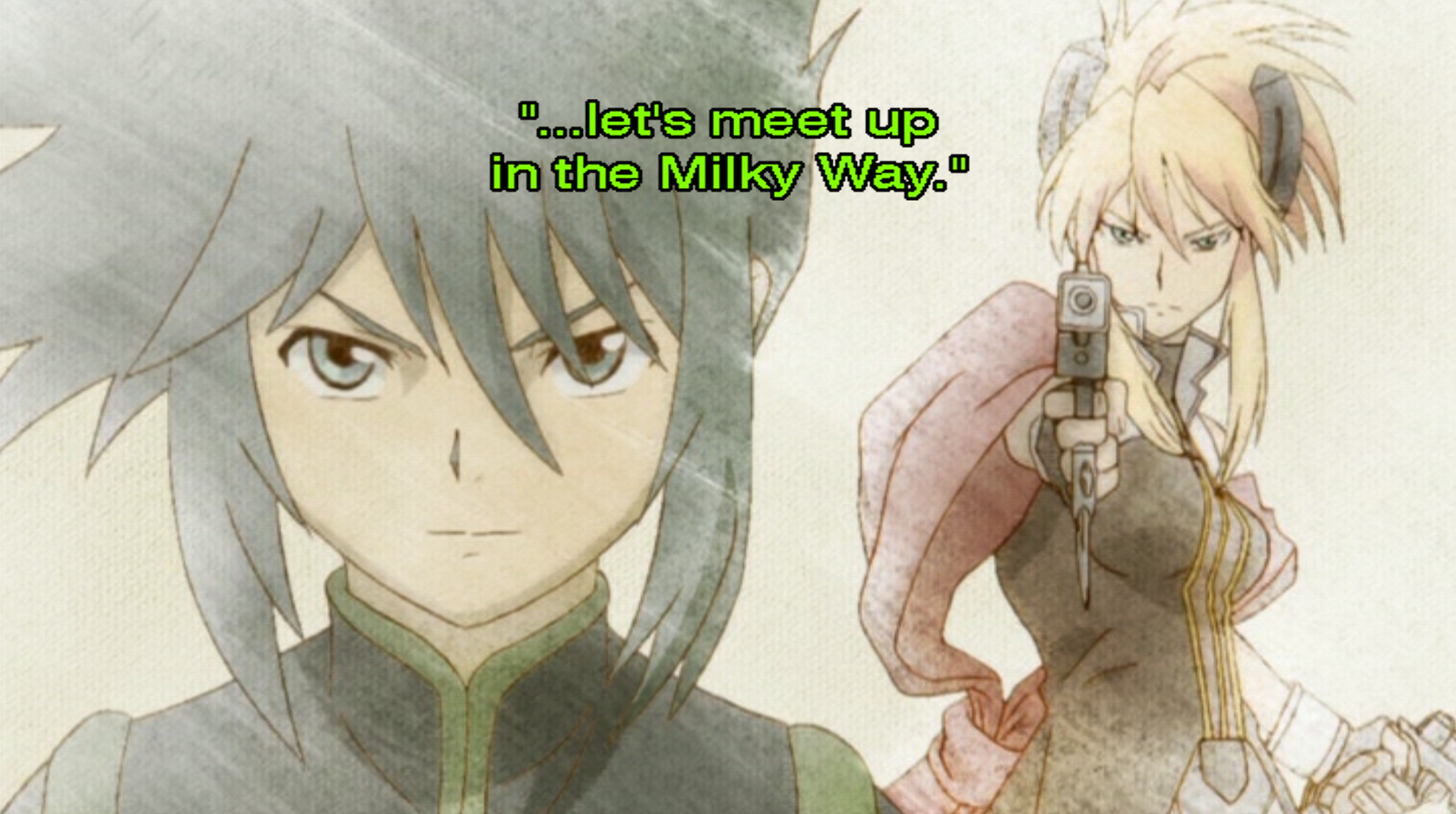 Sync in the ending theme of the last episode of the anime
