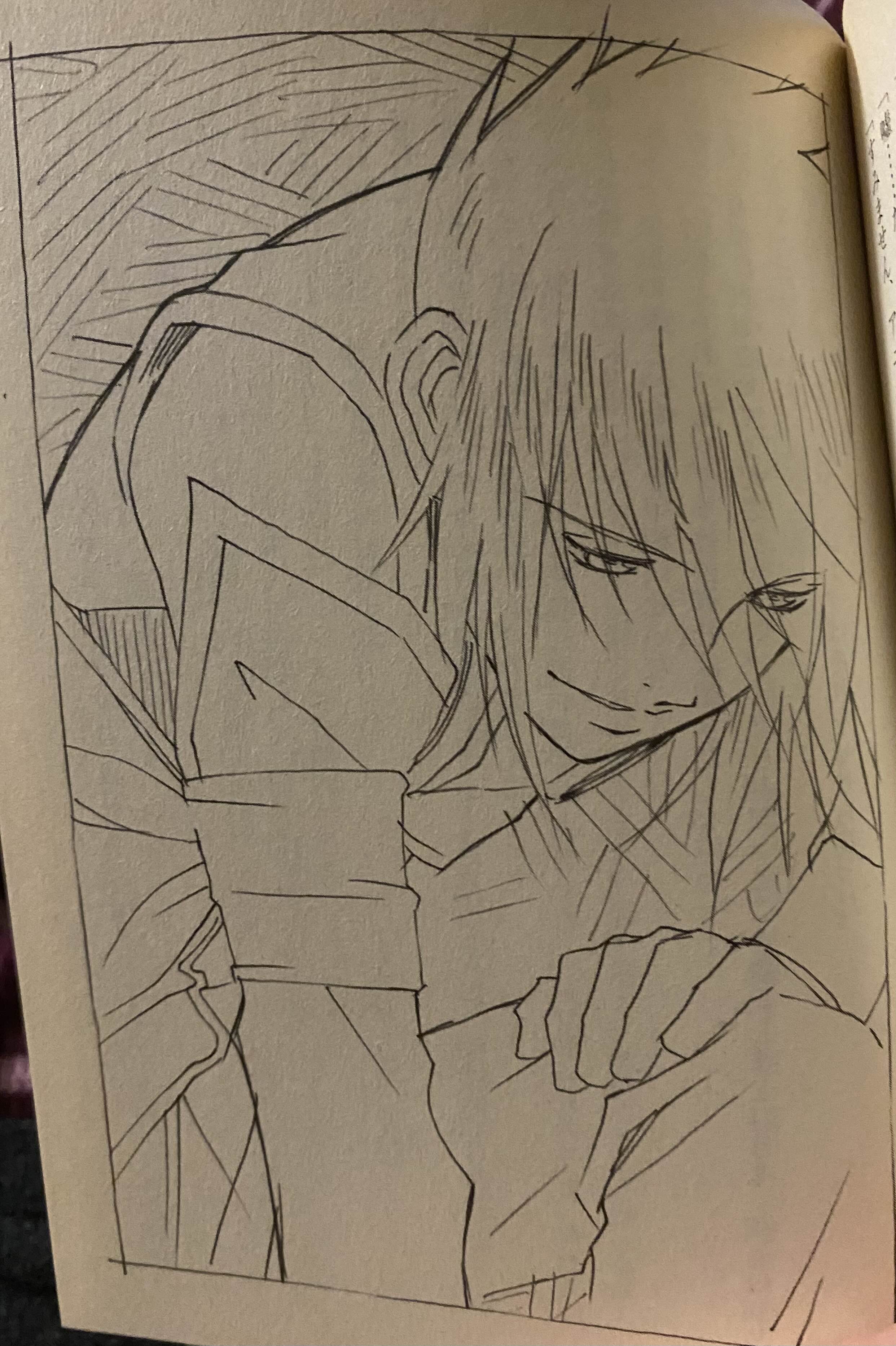 Illustration from the Tales of the Abyss light novel series