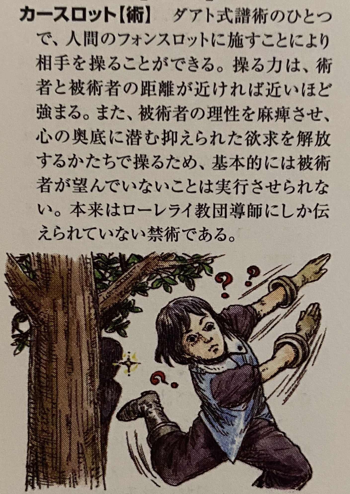Curse slot encyclopedia entry